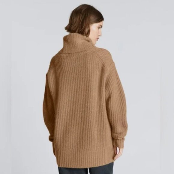Everlane Alpaca Oversized Turtleneck Sweater (Size S) - Picture 3 of 7